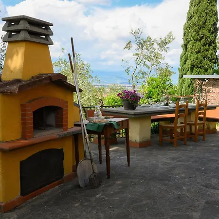Villa Panoramica Con Jacuzzi Privata Tra Firenze & Lucca ,3 Camere, 4 Bagni